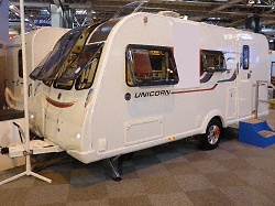 Bailey Unicorn Seville 2017 caravans Library Photo